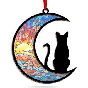 Christmas Ornaments Gifts for Cat Lovers - Double-Layered Christmas Ornament